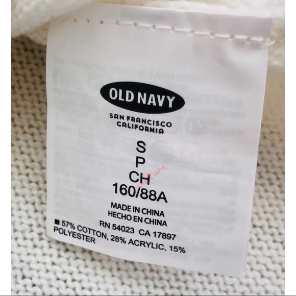 Old Navy Scoop Neck Long Sleeve Open Hem Sweater - Picture 5 of 7